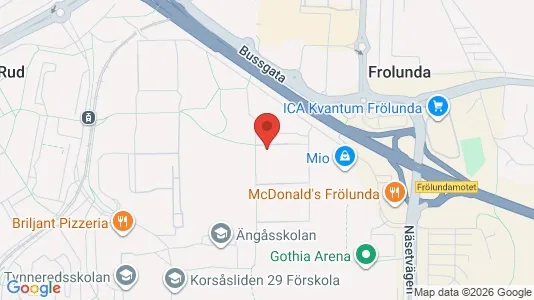 Lägenheter att hyra i Askim-Frölunda-Högsbo - kort over placeringen