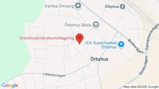 Lägenheter att hyra i Tierp - kort over placeringen