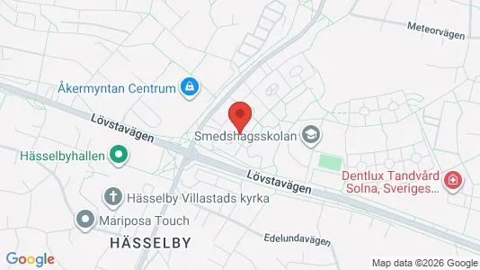 Lägenheter att hyra i Västerort - kort over placeringen