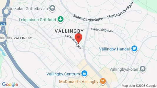 Lägenheter att hyra i Västerort - kort over placeringen