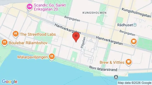 Lägenheter att hyra i Kungsholmen - kort over placeringen