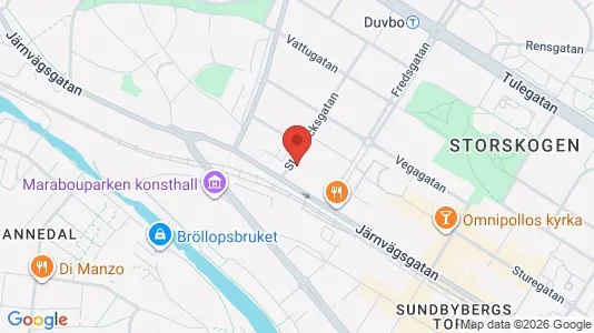 Lägenheter att hyra i Sundbyberg - kort over placeringen