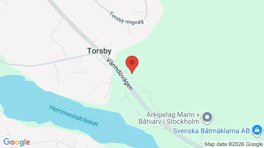 Lägenheter att hyra i Värmdö - kort over placeringen