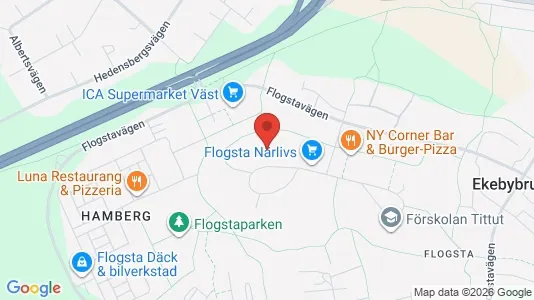 Lägenheter att hyra i Uppsala - kort over placeringen