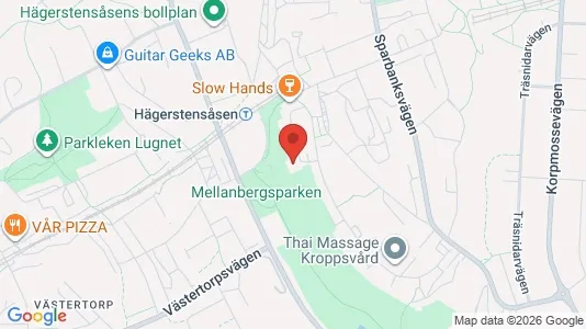 Lägenheter att hyra i Söderort - kort over placeringen