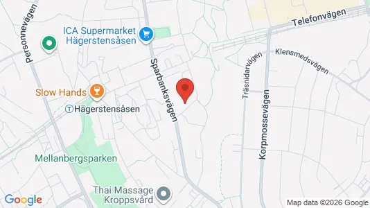 Lägenheter att hyra i Söderort - kort over placeringen