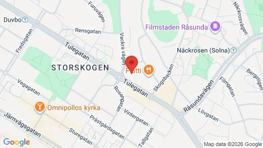 Lägenheter att hyra i Sundbyberg - kort over placeringen