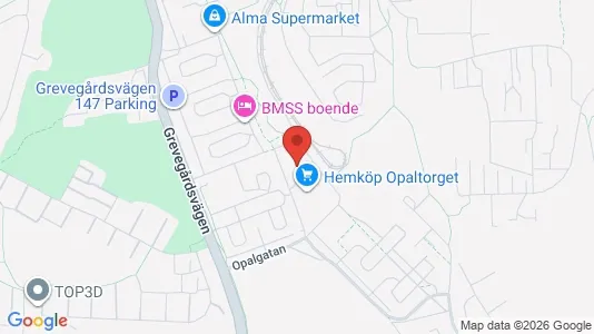 Lägenheter att hyra i Askim-Frölunda-Högsbo - kort over placeringen