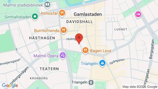 Lägenheter att hyra i Malmö Centrum - kort over placeringen
