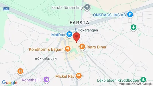 Lägenheter att hyra i Söderort - kort over placeringen