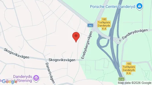 Lägenheter att hyra i Danderyd - kort over placeringen
