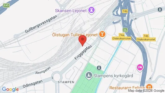Lägenheter att hyra i Göteborg Centrum - kort over placeringen