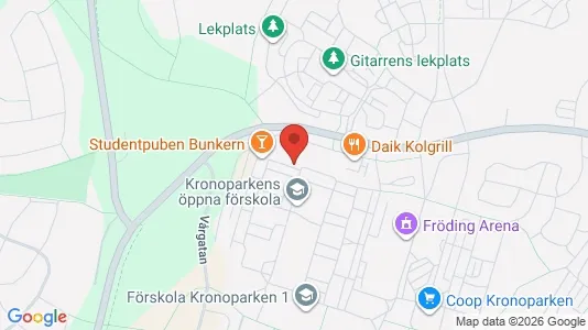 Lägenheter att hyra i Karlstad - kort over placeringen