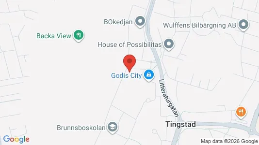 Lägenheter att hyra i Norra hisingen - kort over placeringen