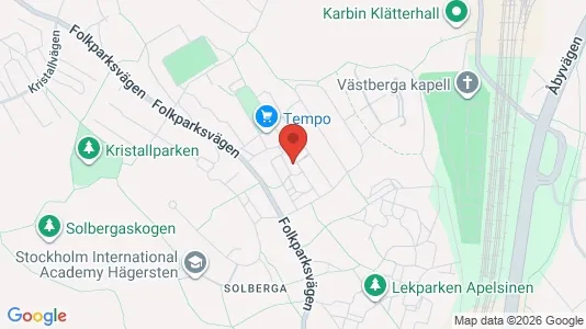 Lägenheter att hyra i Söderort - kort over placeringen