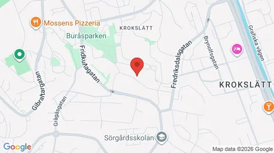 Lägenheter att hyra i Örgryte-Härlanda - kort over placeringen