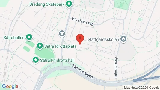 Lägenheter att hyra i Söderort - kort over placeringen