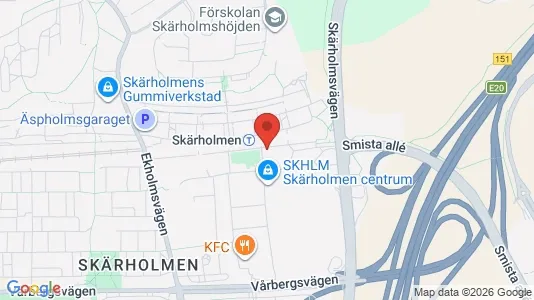 Lägenheter att hyra i Söderort - kort over placeringen