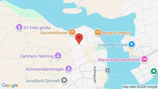 Lägenheter att hyra i Kungälv - kort over placeringen