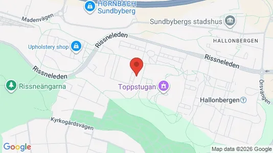 Lägenheter att hyra i Sundbyberg - kort over placeringen