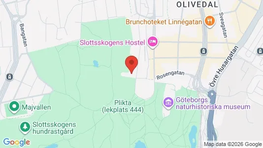 Lägenheter att hyra i Majorna-Linné - kort over placeringen