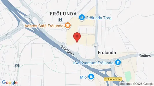 Lägenheter att hyra i Askim-Frölunda-Högsbo - kort over placeringen