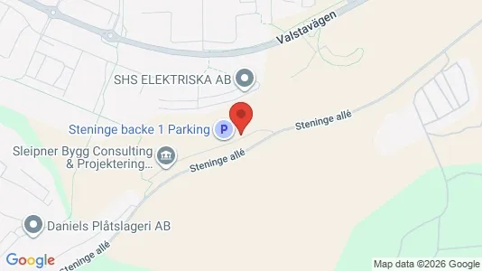 Lägenheter att hyra i Sigtuna - kort over placeringen