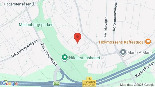Lägenheter att hyra i Söderort - kort over placeringen