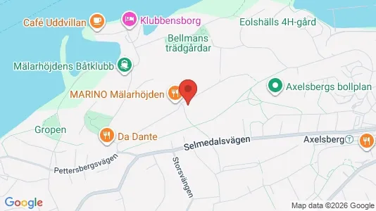 Lägenheter att hyra i Söderort - kort over placeringen