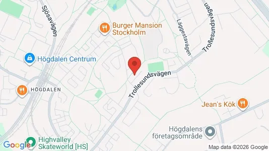 Lägenheter att hyra i Söderort - kort over placeringen