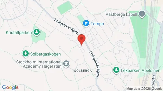 Lägenheter att hyra i Söderort - kort over placeringen