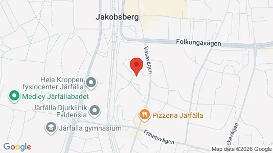 Lägenheter att hyra i Järfälla - kort over placeringen