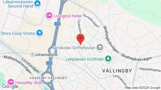 Lägenheter att hyra i Västerort - kort over placeringen