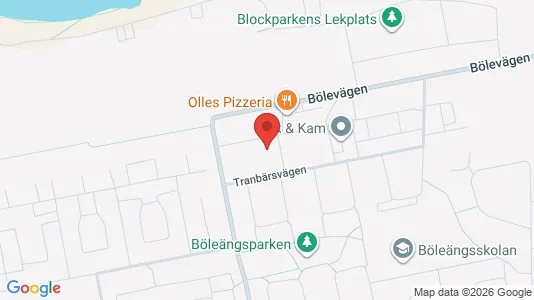 Lägenheter att hyra i Umeå - kort over placeringen