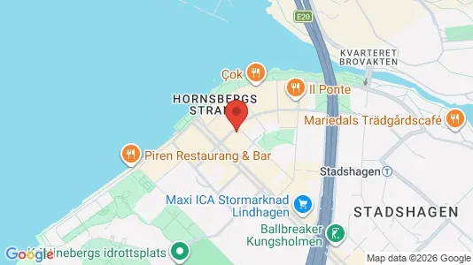 Lägenheter att hyra i Kungsholmen - kort over placeringen