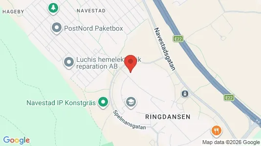 Lägenheter att hyra i Norrköping - kort over placeringen
