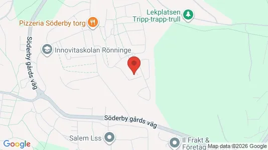 Lägenheter att hyra i Salem - kort over placeringen