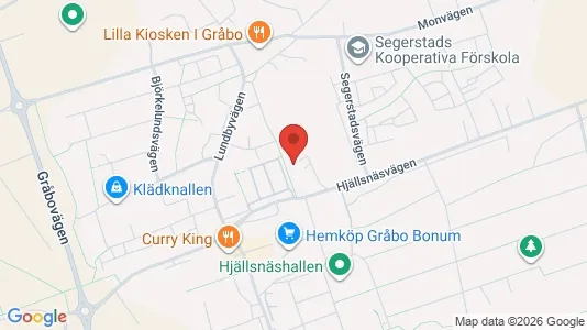 Lägenheter att hyra i Lerum - kort over placeringen