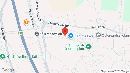 Lägenheter att hyra i Mölndal - kort over placeringen
