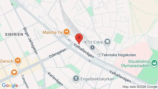 Lägenheter att hyra i Östermalm - kort over placeringen