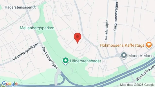 Lägenheter att hyra i Söderort - kort over placeringen