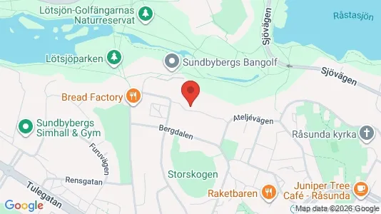 Lägenheter att hyra i Sundbyberg - kort over placeringen