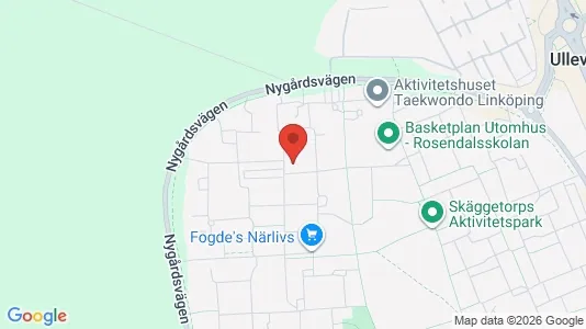 Lägenheter att hyra i Linköping - kort over placeringen