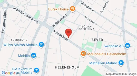 Lägenheter att hyra i Sofielund - kort over placeringen