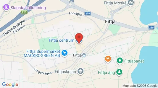 Lägenheter att hyra i Botkyrka - kort over placeringen