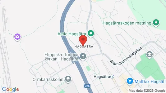 Lägenheter att hyra i Söderort - kort over placeringen