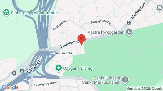 Lägenheter att hyra i Majorna-Linné - kort over placeringen