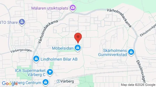Lägenheter att hyra i Söderort - kort over placeringen