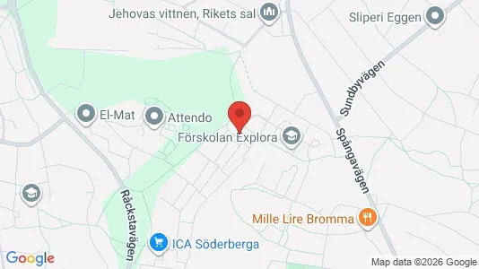 Lägenheter att hyra i Västerort - kort over placeringen