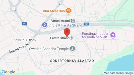 Lägenheter att hyra i Söderort - kort over placeringen